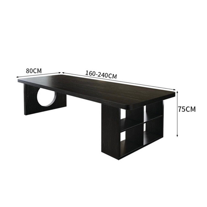 TREVIN Modern Solid Wood Dining Table