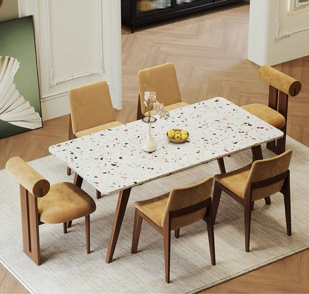 CELINE Modern Terrazzo Dining Table