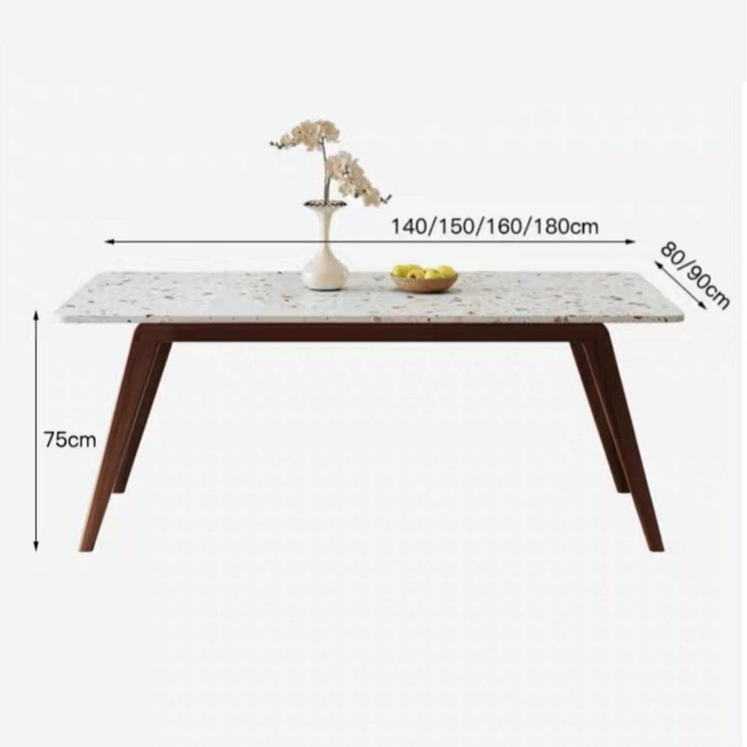CELINE Modern Terrazzo Dining Table