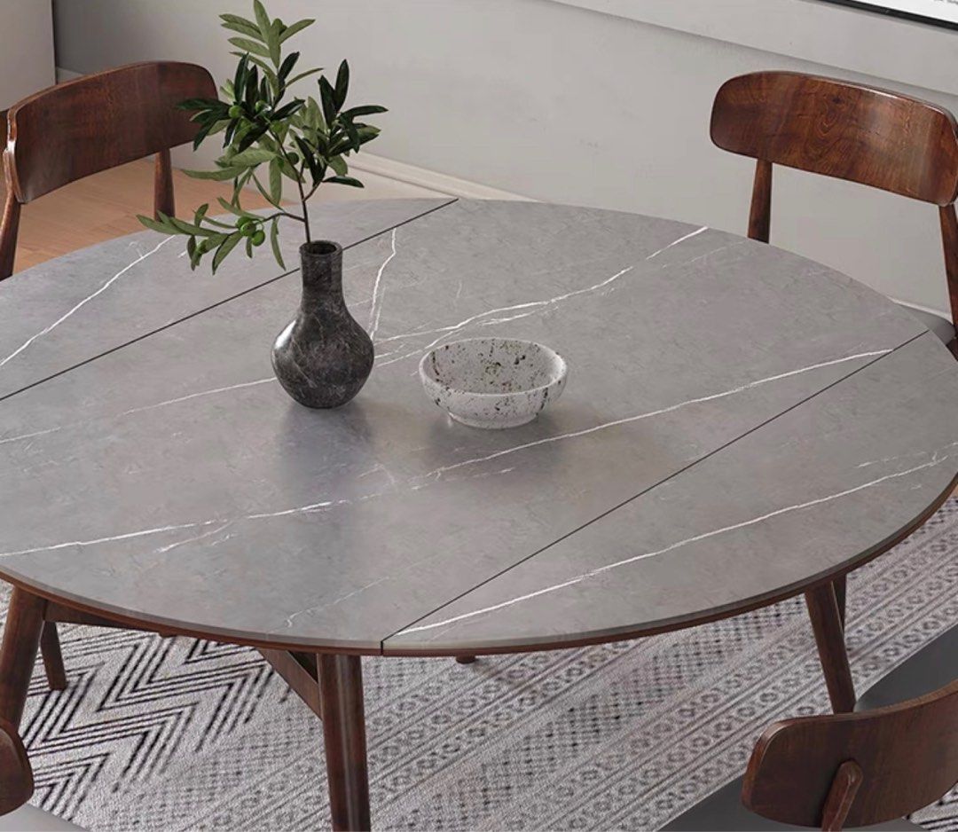 DAVIN Sintered Stone Foldable Dining Table