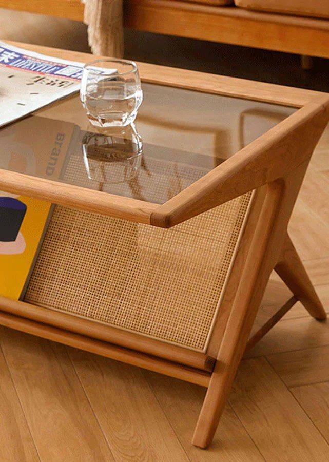 BROCK Solid Wood Coffee Table