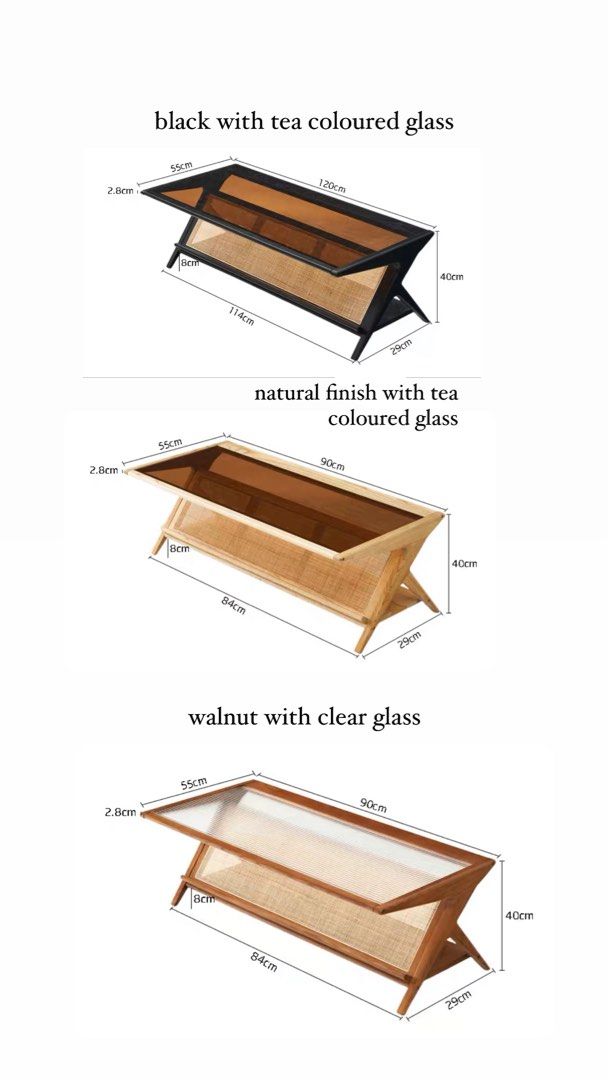 BROCK Solid Wood Coffee Table