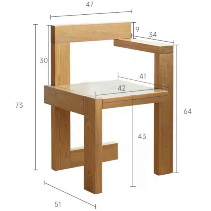 AUDO Solid Wood Designer Chair