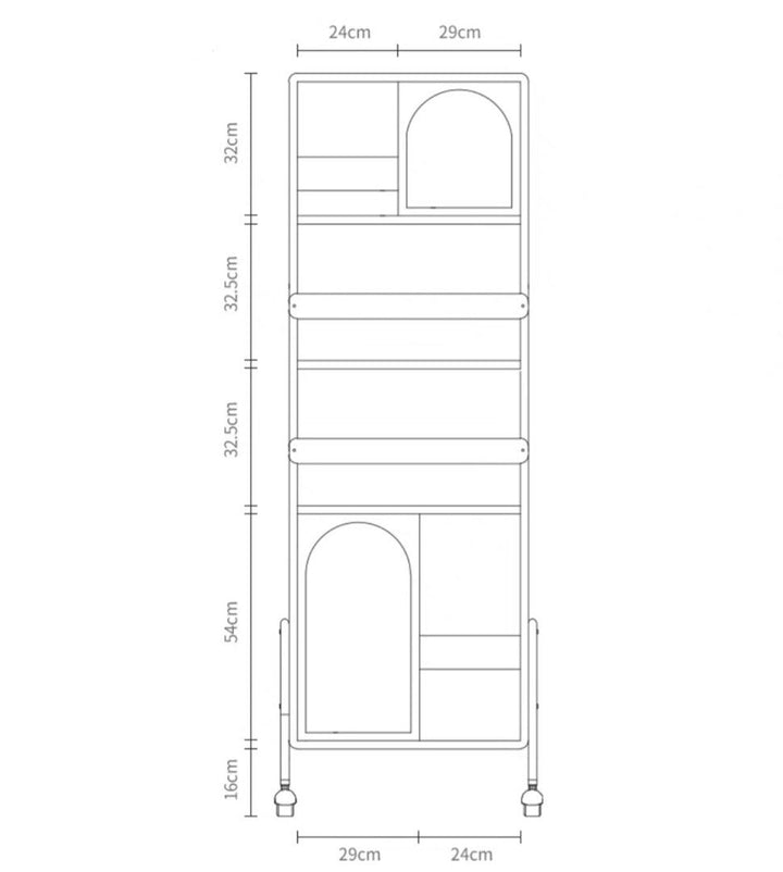 TEREZA Solid Wood Mirror Display Stand