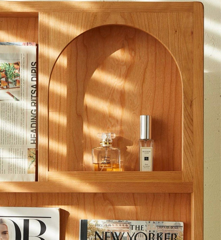 TEREZA Solid Wood Mirror Display Stand