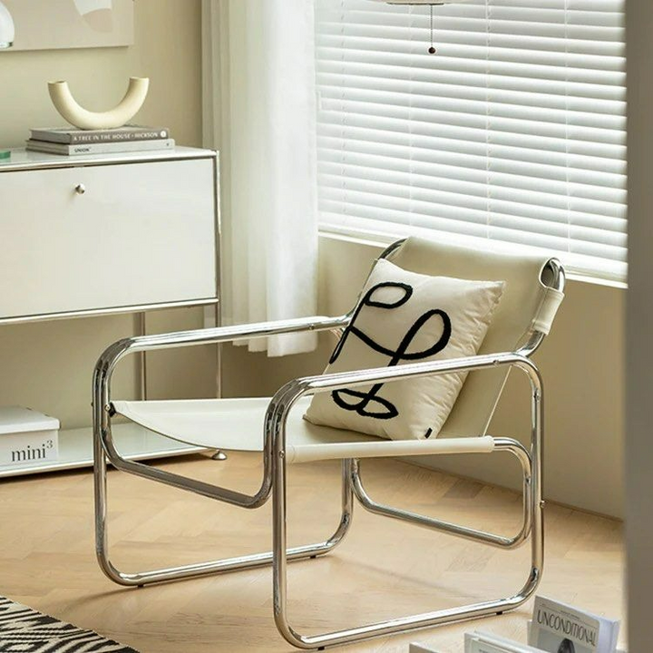 SOREN Faux Leather Lounge Chair