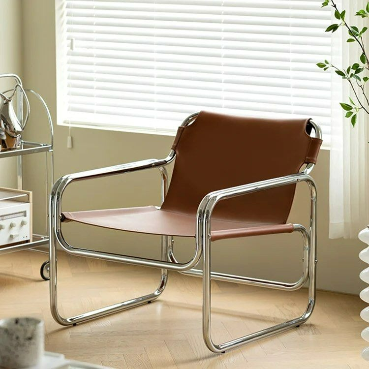 SOREN Faux Leather Lounge Chair