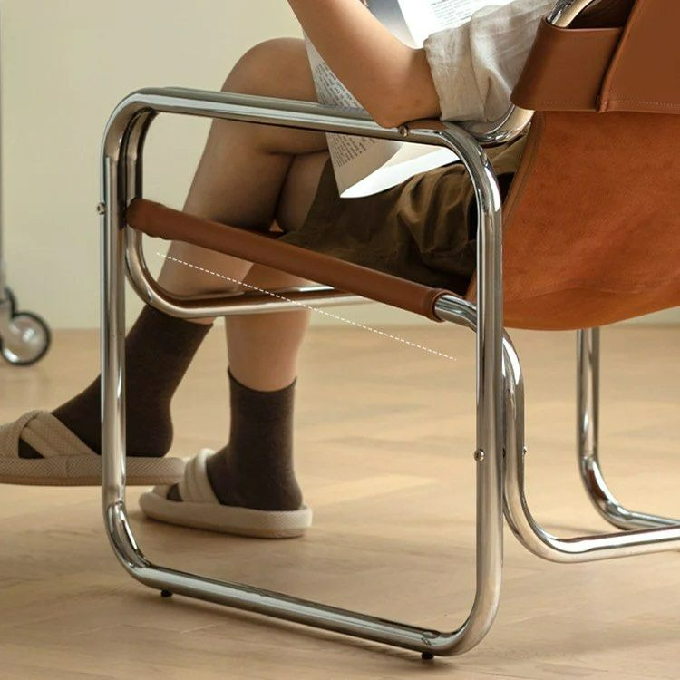 SOREN Faux Leather Lounge Chair