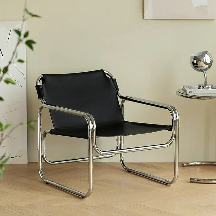 SOREN Faux Leather Lounge Chair