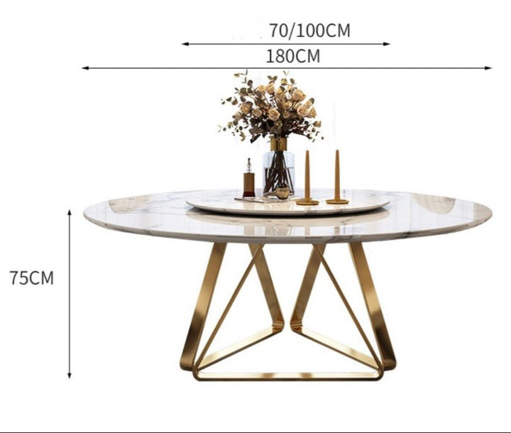 DESMOND Modern Sintered Stone Dining Table