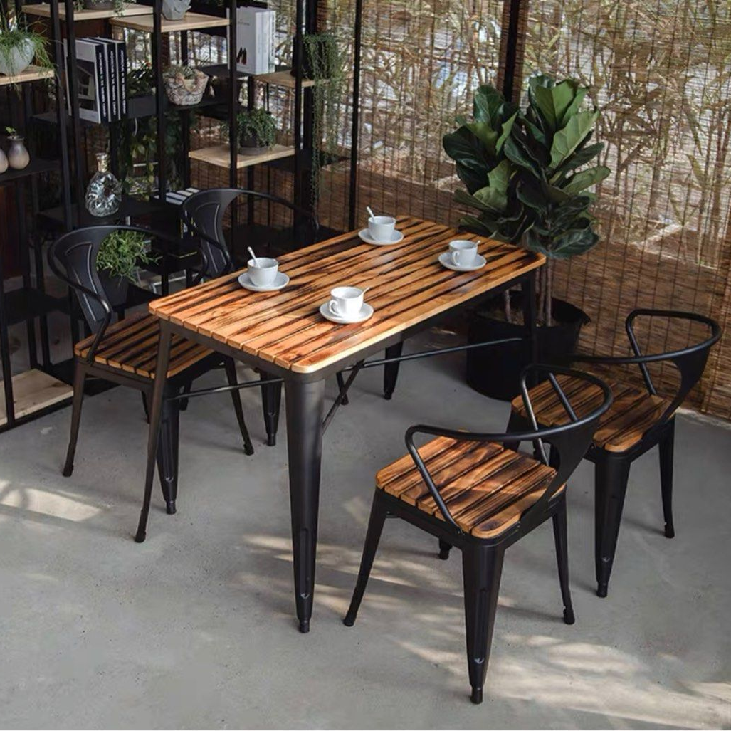 SIMON Industrial Outdoor Dining Set