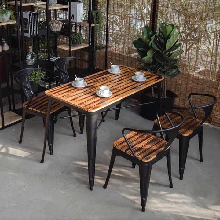 SIMON Industrial Outdoor Dining Set