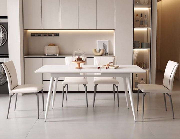 GUTIERREZ Modern Extendable Dining Table and Chair Set