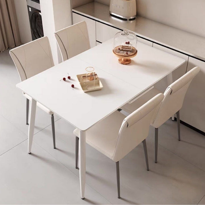 GUTIERREZ Modern Extendable Dining Table and Chair Set