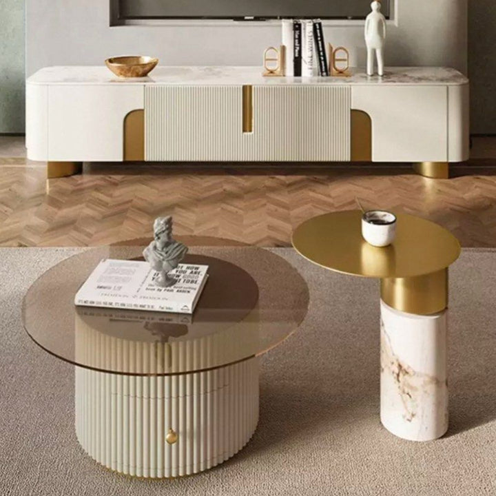 BAYJE Modern Sintered Stone TV Console