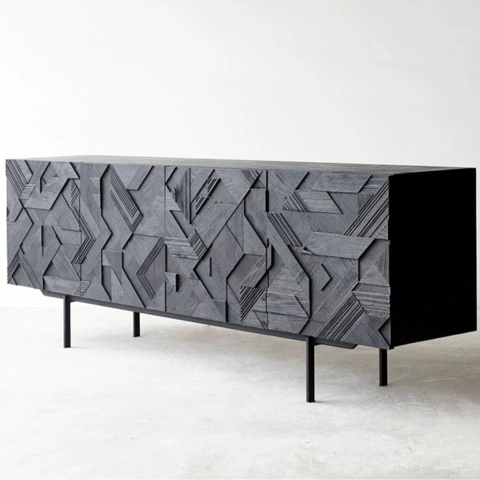 STAPHEE Modern Wood Sideboard
