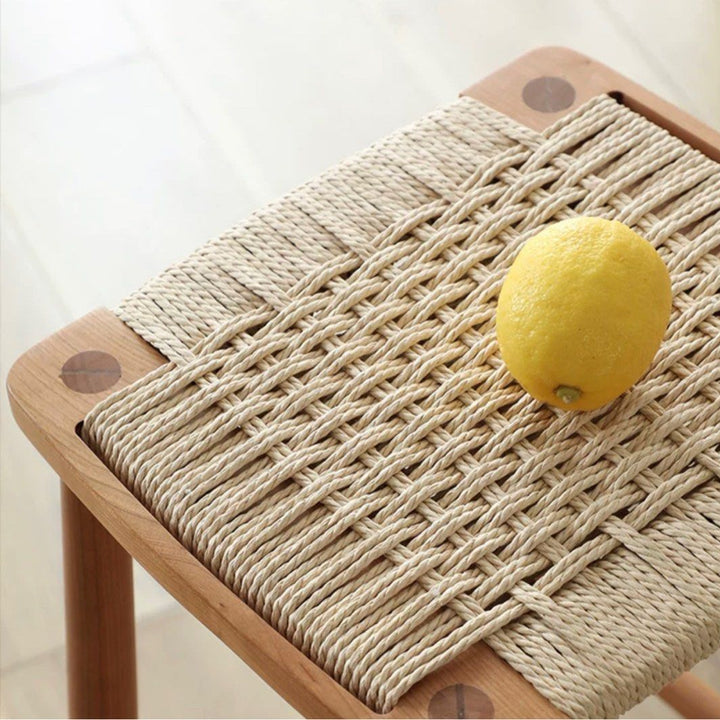 SHAZZO Solid Wood Barstool