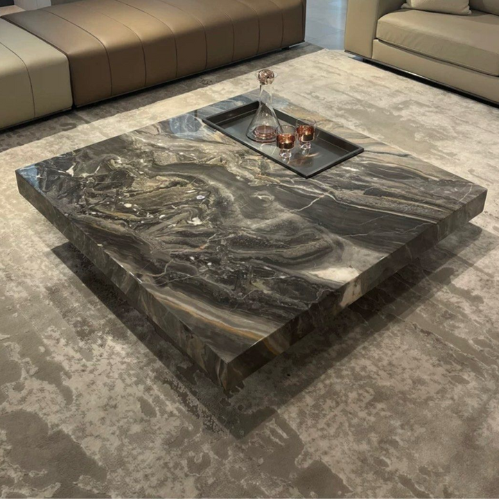 SPADE Modern Marble Coffee Table
