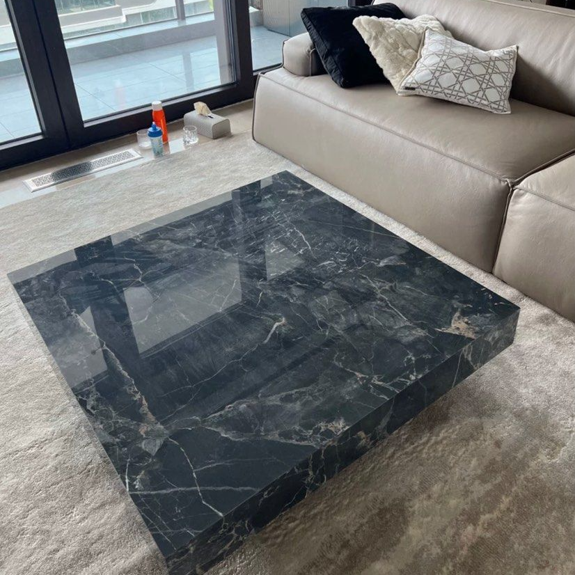 SPADE Modern Marble Coffee Table