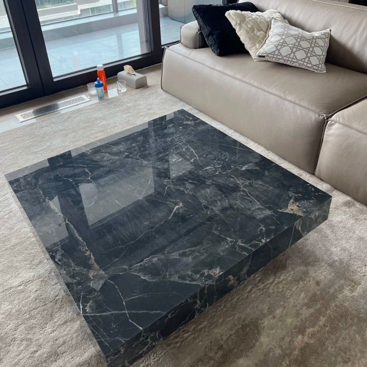 SPADE Modern Marble Coffee Table