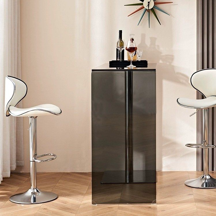 ARTHER Modern Glass Bar Table