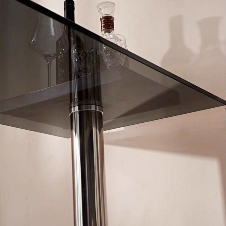 ARTHER Modern Glass Bar Table