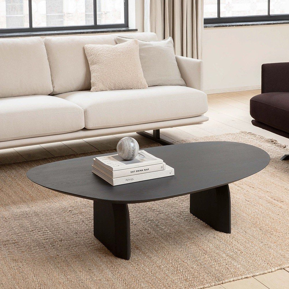 CEDEL Modern Solid Wood Coffee Table
