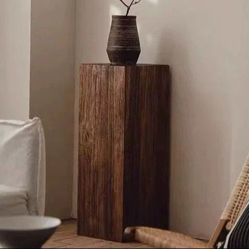 CASHERN Modern Solid Wood Pedestal