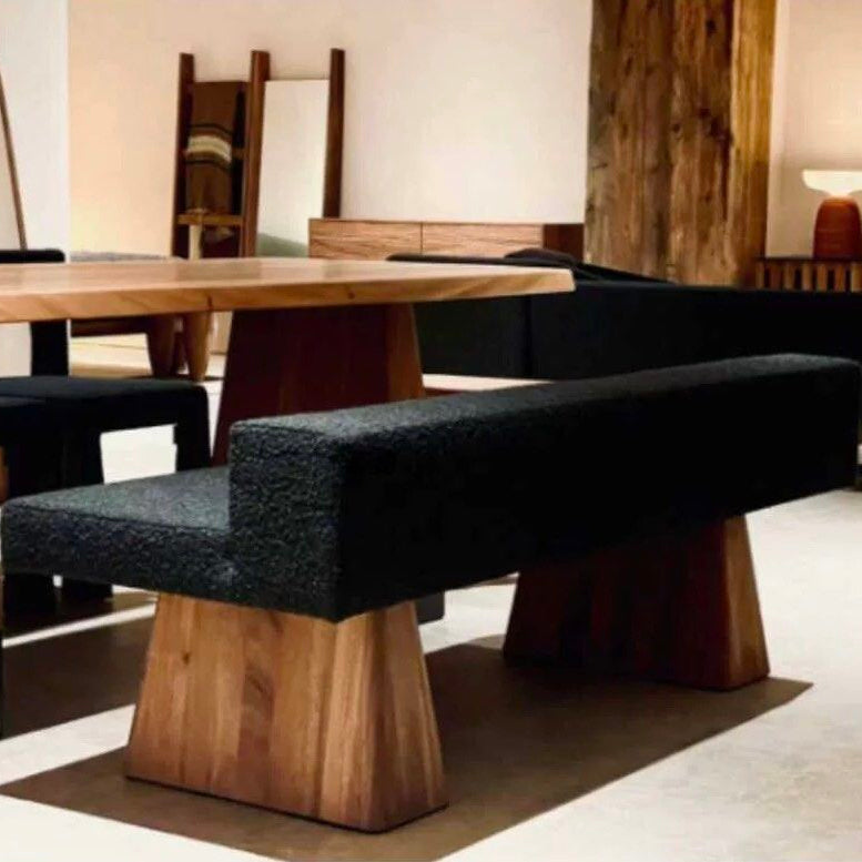 BRIONY Modern Boucle Bench