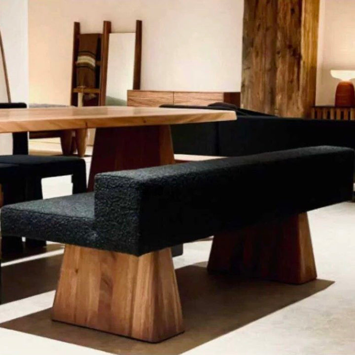 BRIONY Modern Boucle Bench