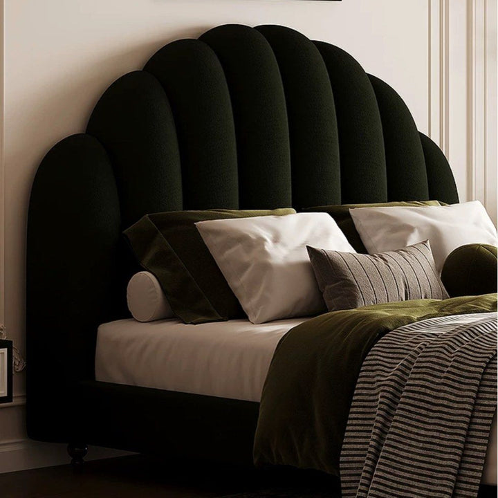 BLANCASA Victorian Velvet Bedframe