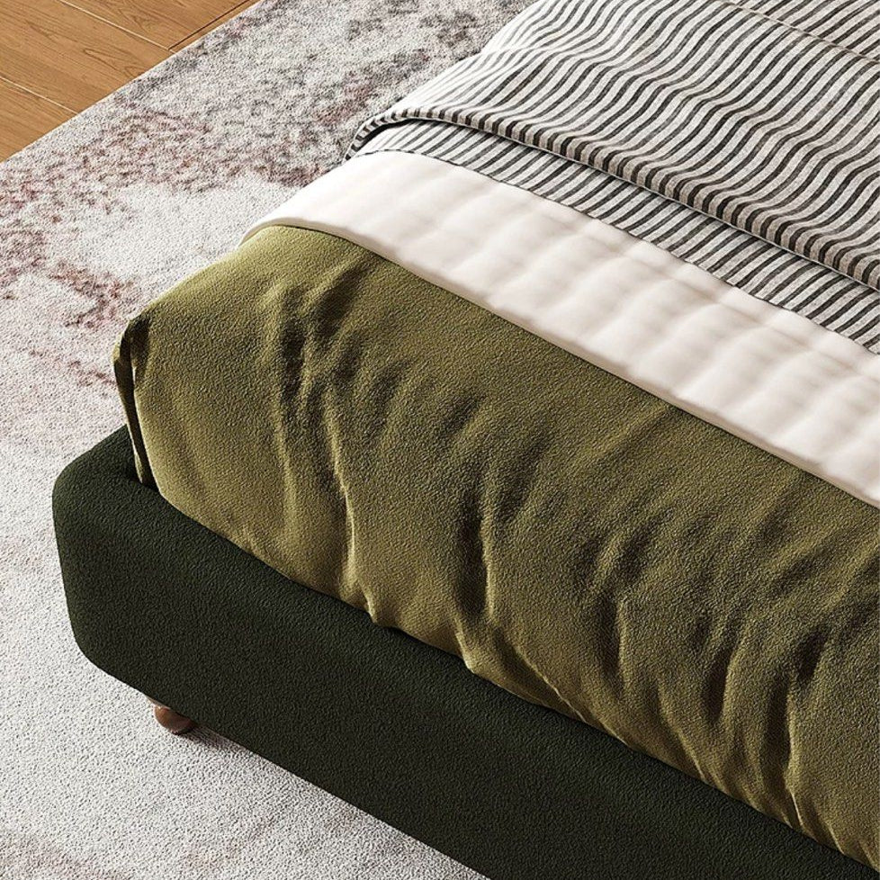 BLANCASA Victorian Velvet Bedframe