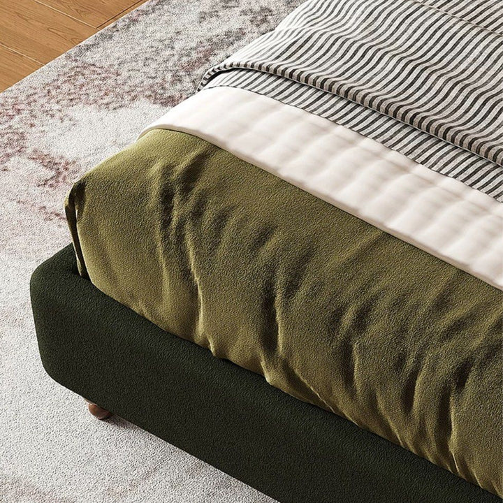 BLANCASA Victorian Velvet Bedframe