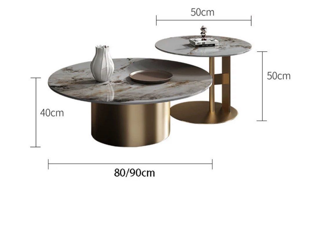 MULLER Modern Sintered Stone Coffee Table