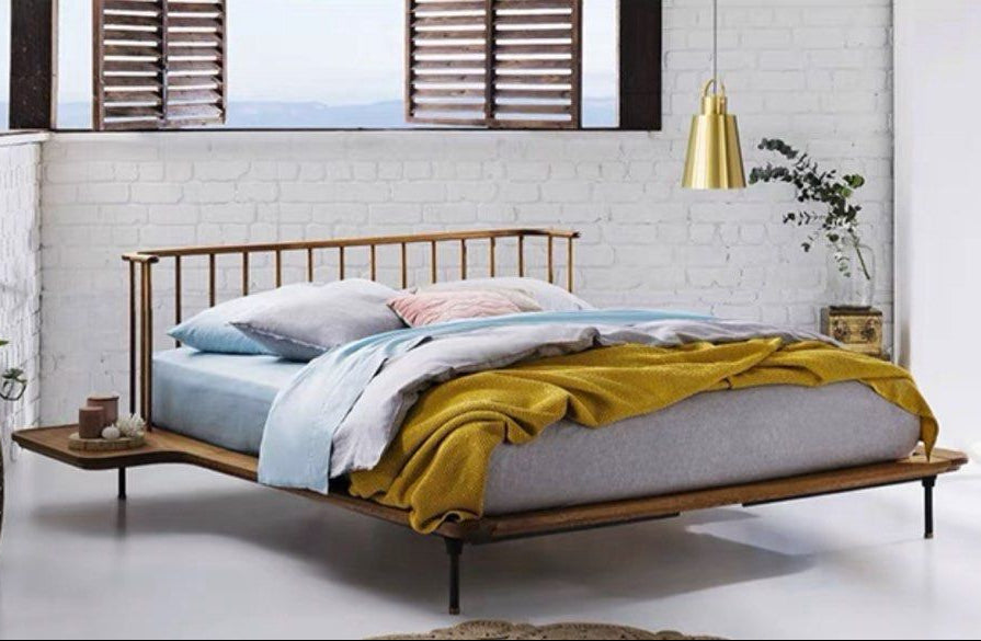 BOJA Rustic Solid Wood Bedframe