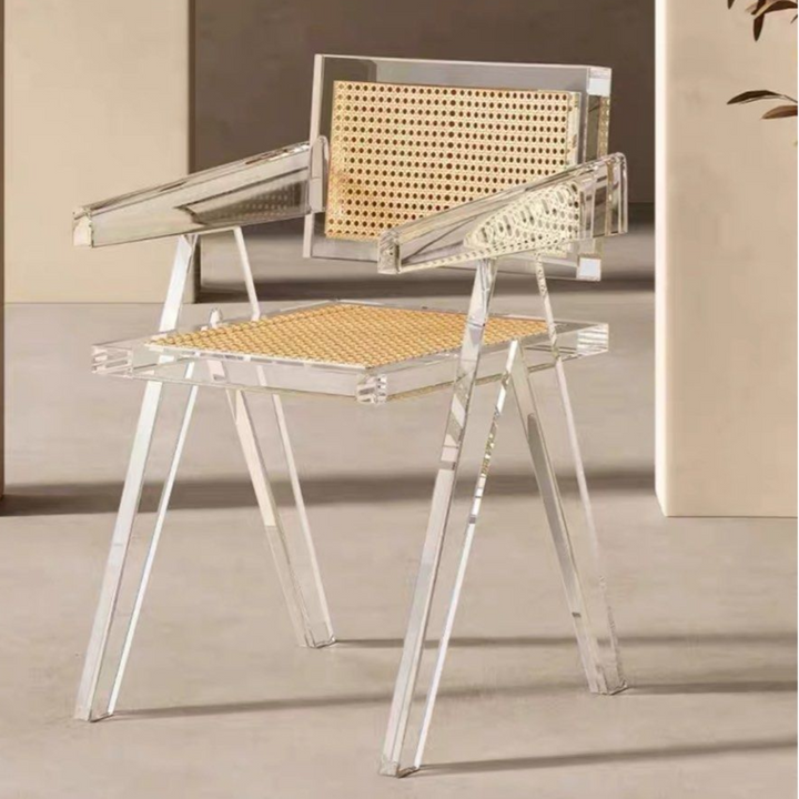 THEODORE Modern Rattan Dining Chair