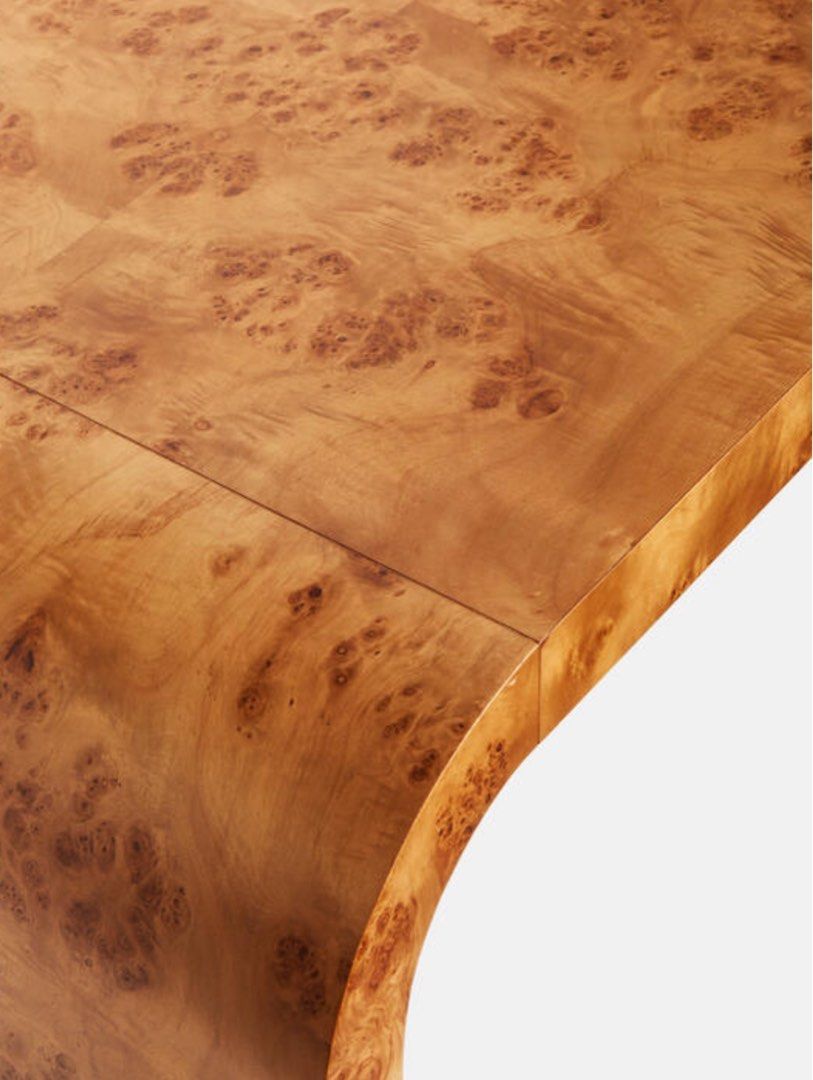 CORBIN Modern Mappa Burl Study Desk