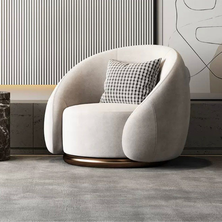 SLOANE Modern Rotatable Lounge Chair