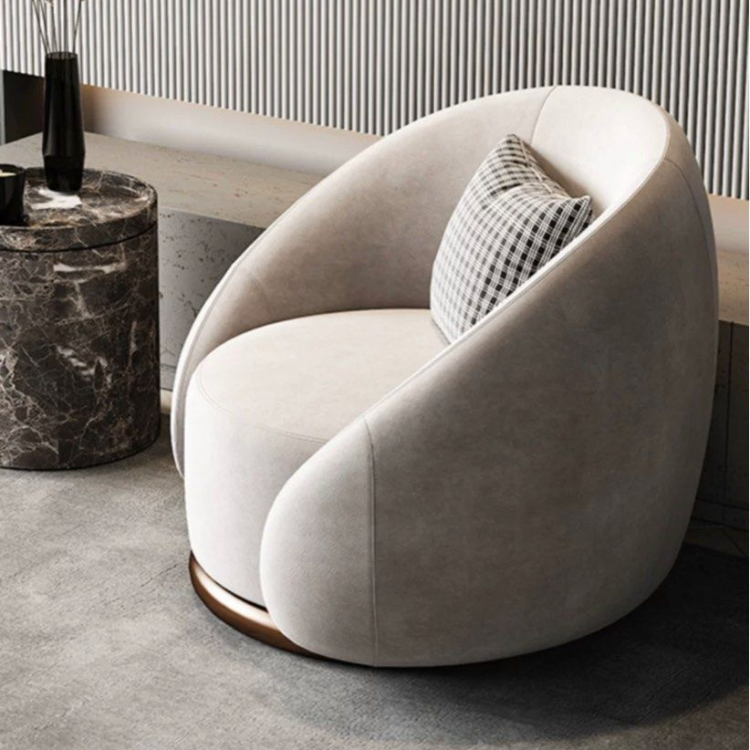 SLOANE Modern Rotatable Lounge Chair