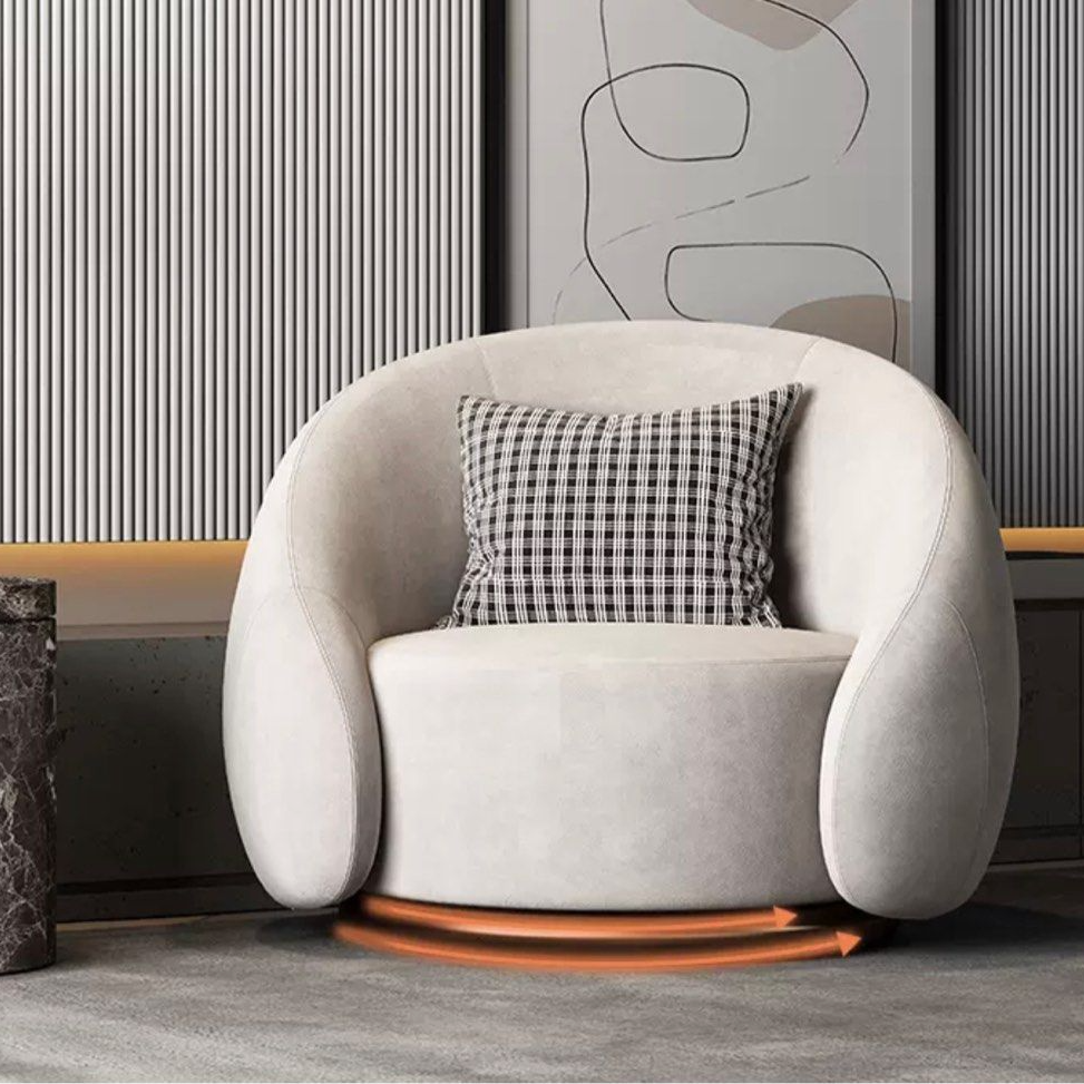 SLOANE Modern Rotatable Lounge Chair