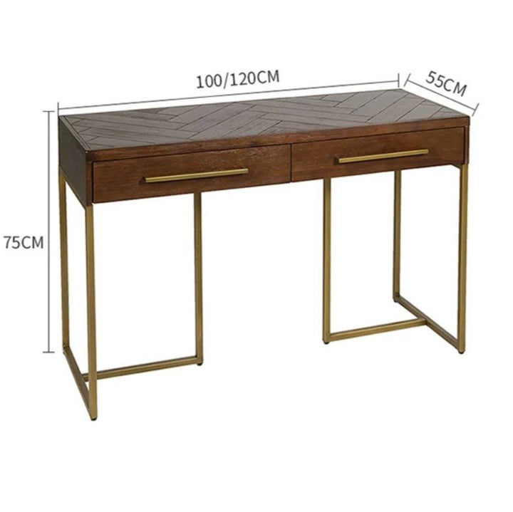 CIRUS Herringbone Study Table