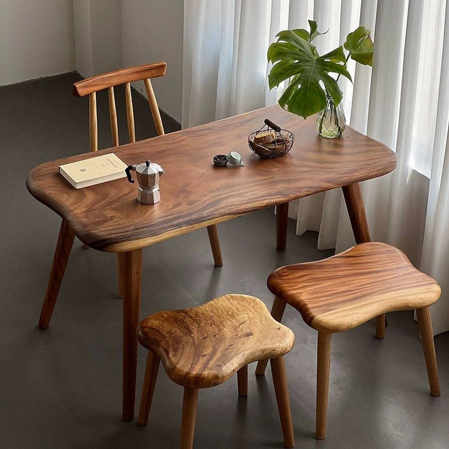 SODY Rustic Solid Wood Dining Table