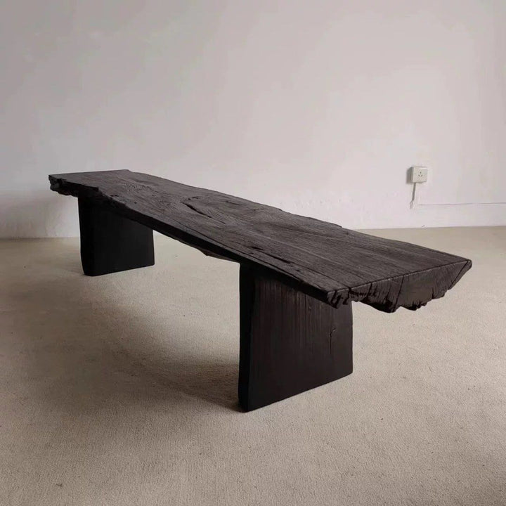 CALLOWAY Rustic Solid Wood Bench