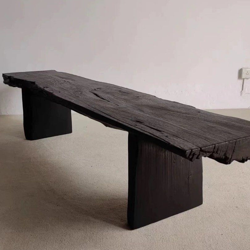 CALLOWAY Rustic Solid Wood Bench