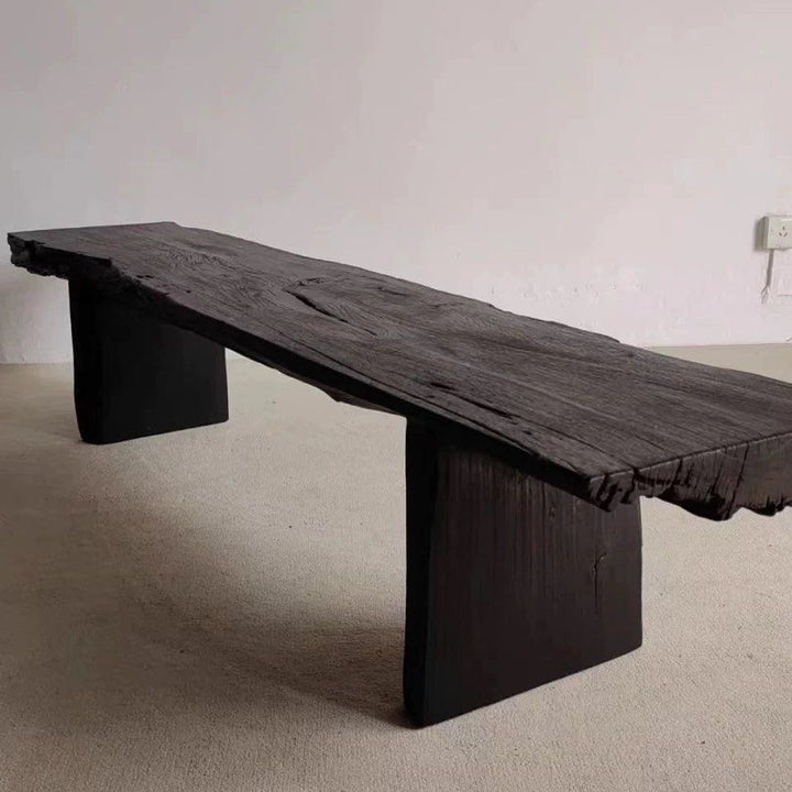 CALLOWAY Rustic Solid Wood Bench