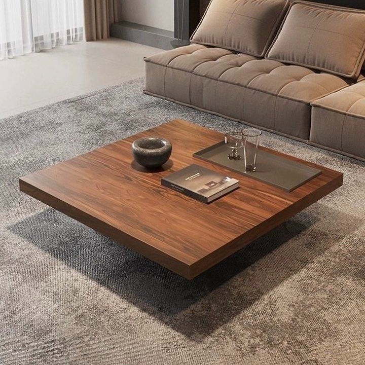 BOKEL Modern Solid Wood Coffee Table