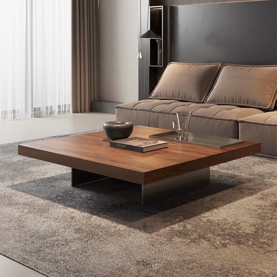 BOKEL Modern Solid Wood Coffee Table