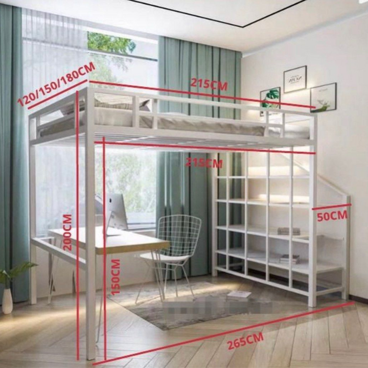 BRISE Modern Loft Bedframe