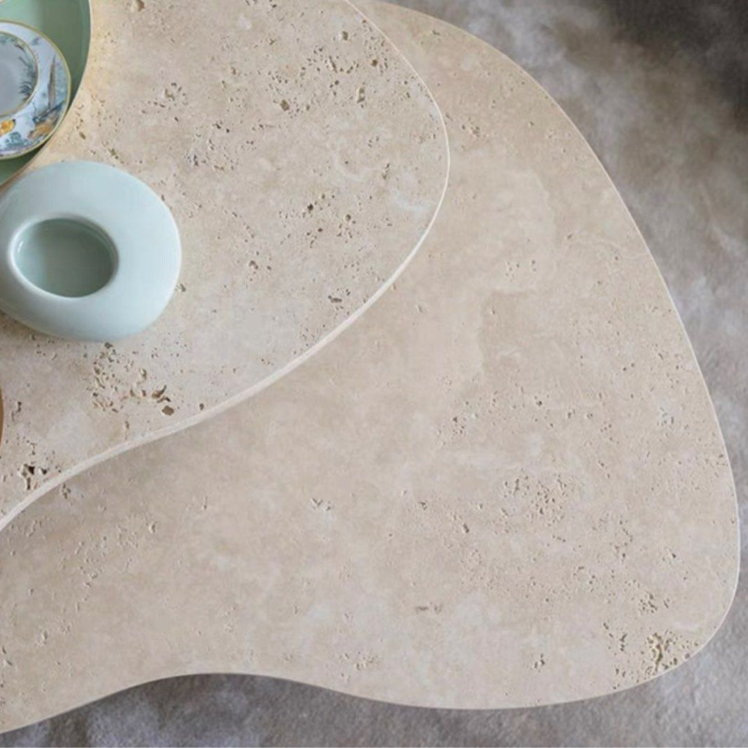 XANDER Travertine Coffee Table