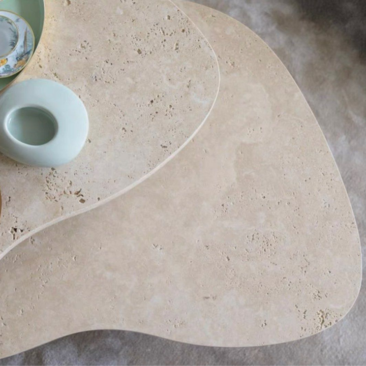 XANDER Travertine Coffee Table